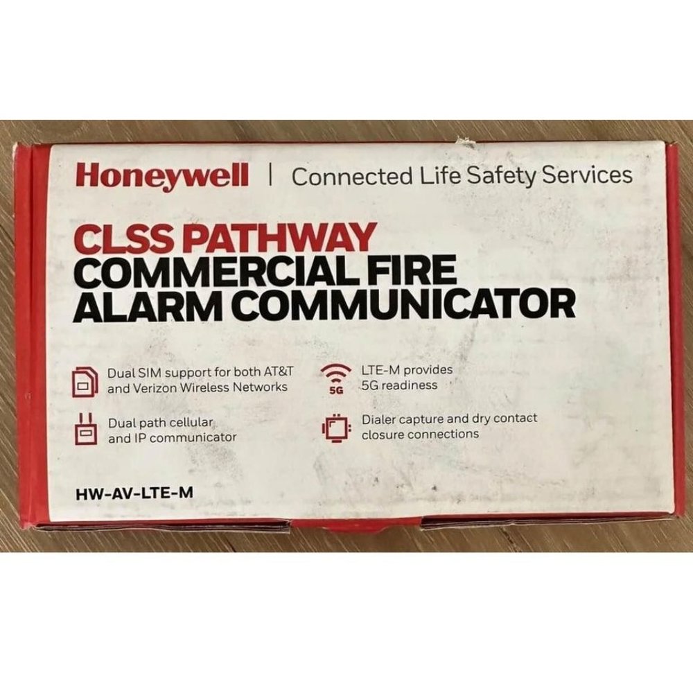 NEW! Honeywell HW-AV-LTE-M CLSS Pathway Dual-Path LTE Communicator
